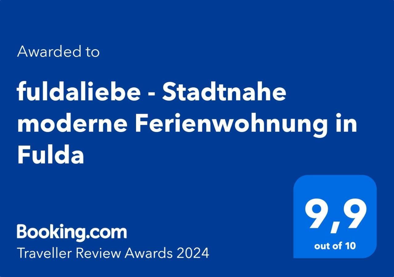Fuldaliebe - Stadtnahe Moderne Ferienwohnung In Fulda Exterior foto